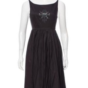 Thomas Wylde Black Maxi Dress.